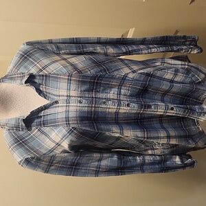 Sundance flannel shirt size M Patchwork Cotton